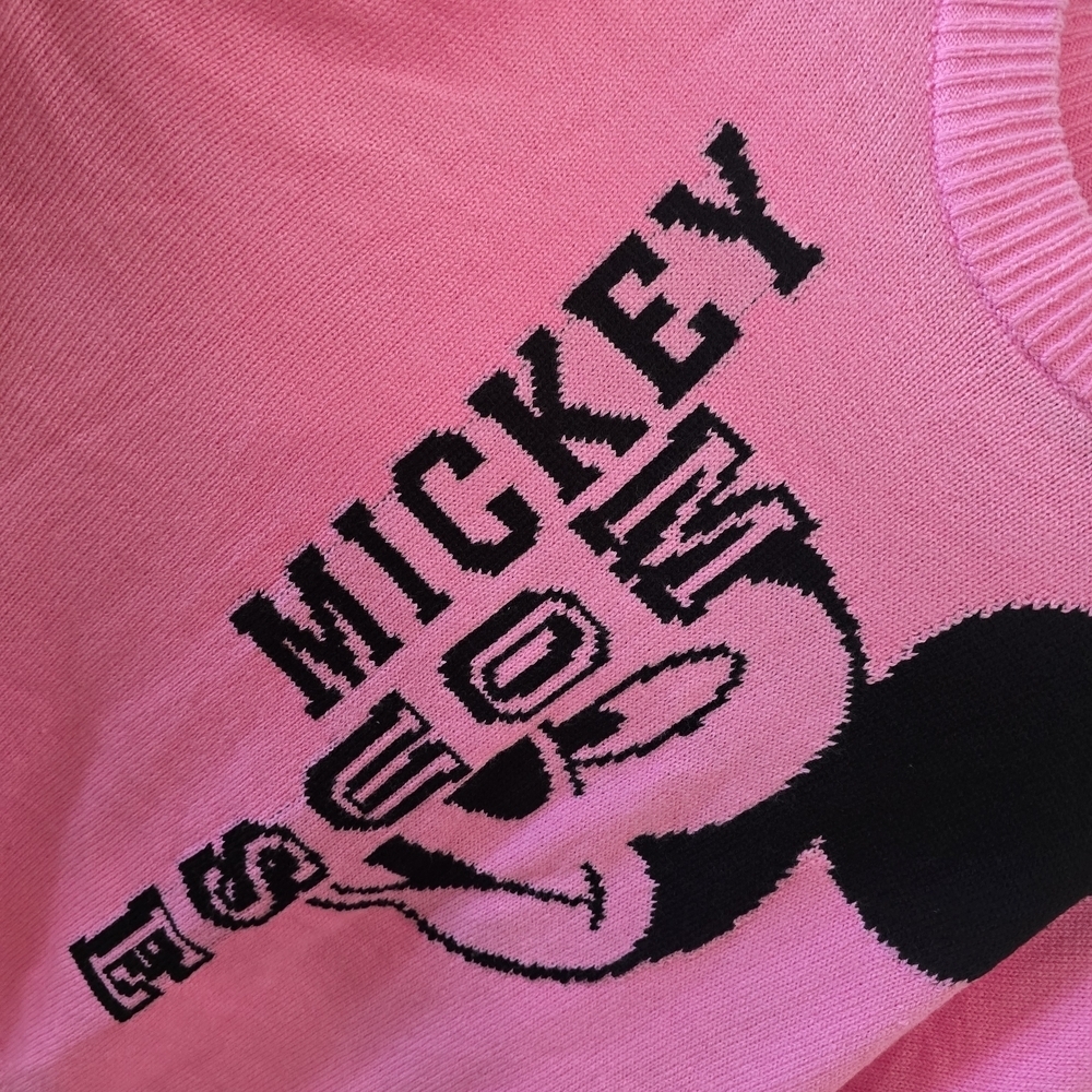 H&M Pink Mickey Mouse Sweater - Picture 7 of 10